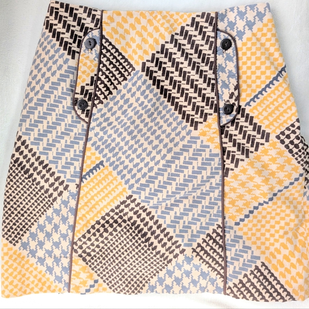 Maeve Houdstooth Skirt Size 2